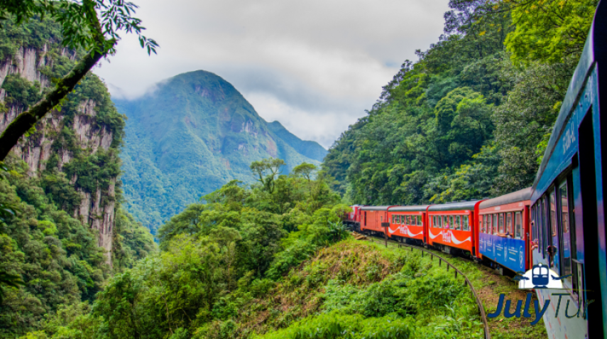 Passeio de Trem - Curitiba -> Morretes (Classe Tur&iacute;stica) - Com Almo&ccedil;o